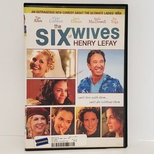 The Six Wives Of Henry Lefay DVD - Starring Tim Allen - Ex-Blockbuster Rental!!